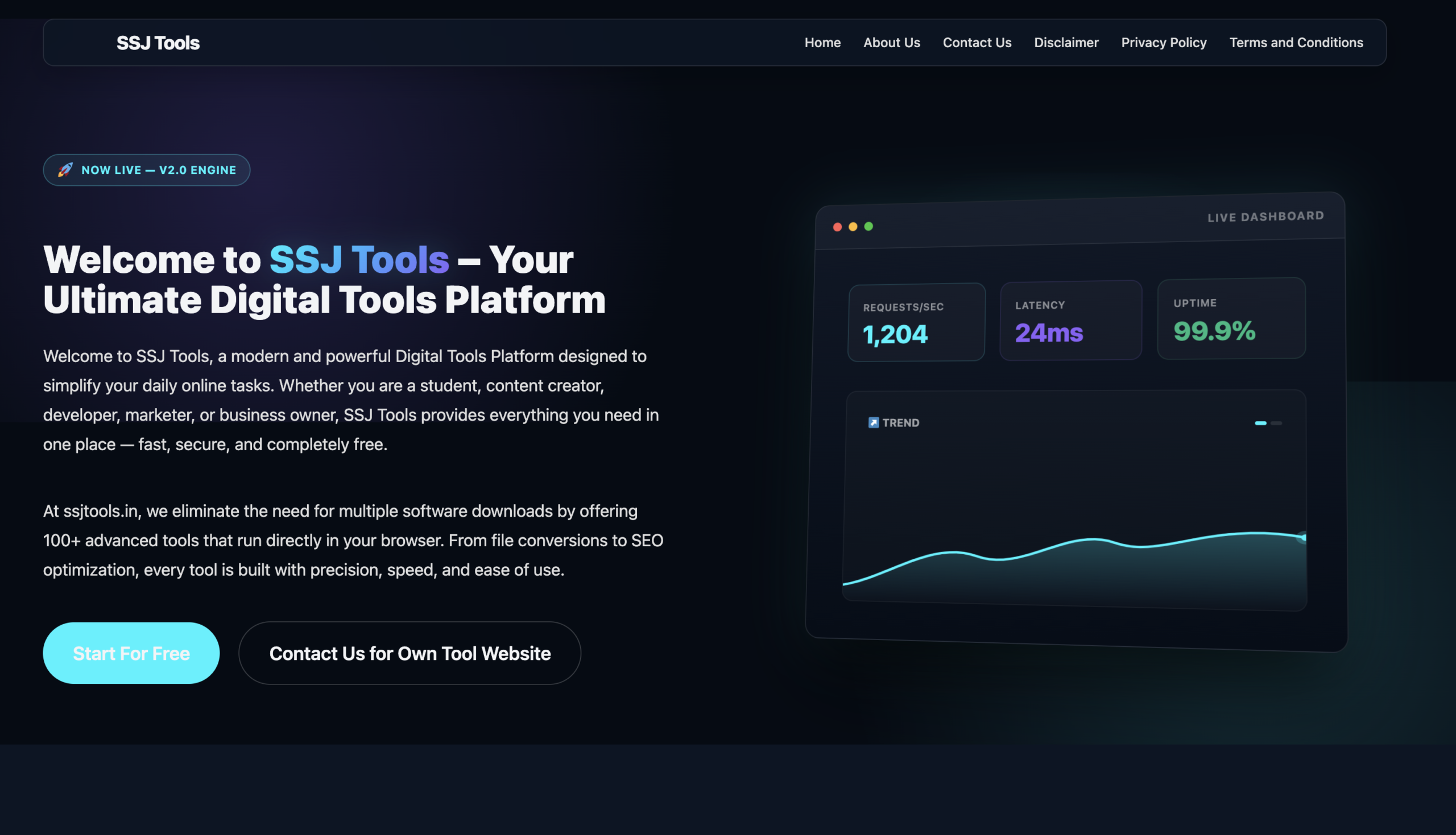 SSJ Tools Website